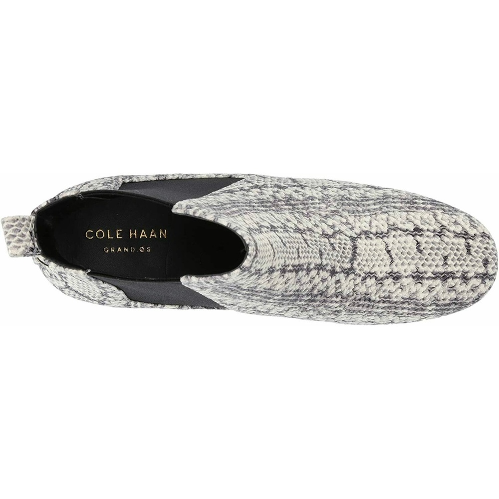 Cole Haan Nitasha Python Gray Leather Bootie Snak… - image 4
